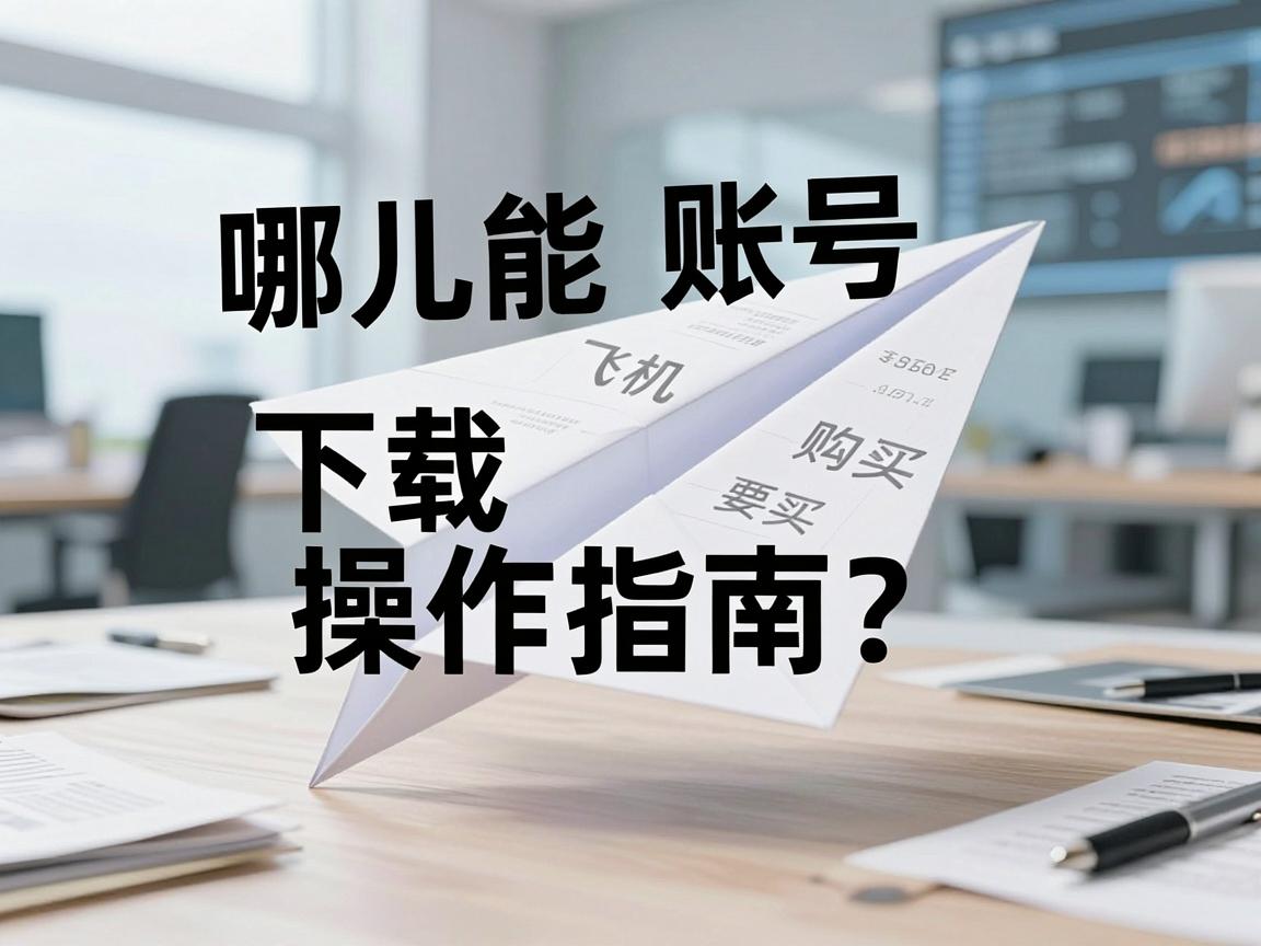 纸飞机账号购买，哪儿能下载操作指南？教程与使用提示