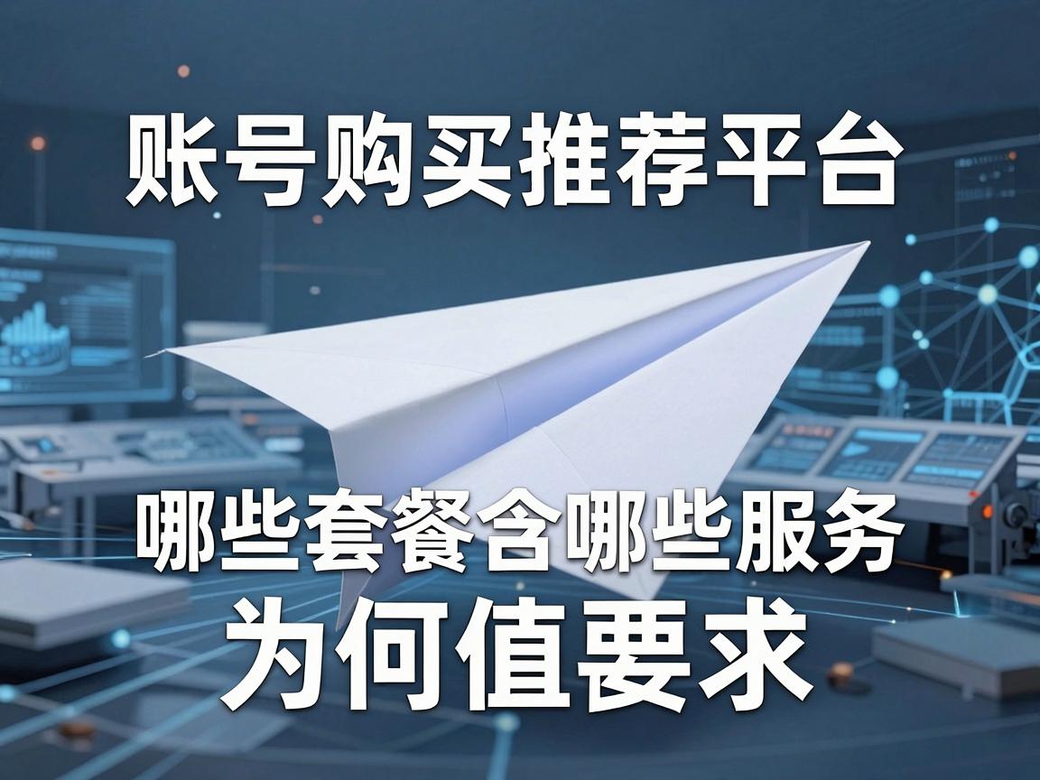 纸飞机账号购买推荐平台如何选带养号功能，哪些套餐含哪些服务与为何值得