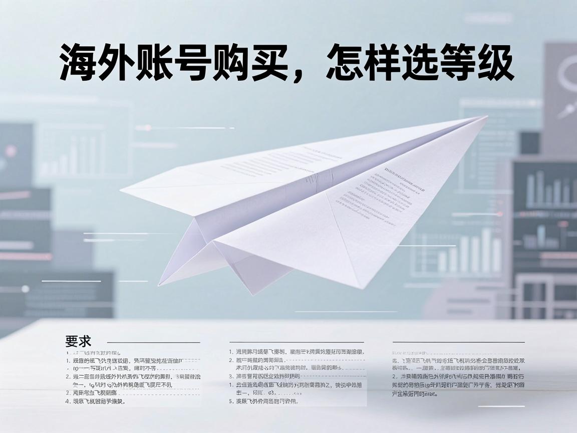 tg纸飞机海外账号购买怎样选等级,套餐对比与评测?