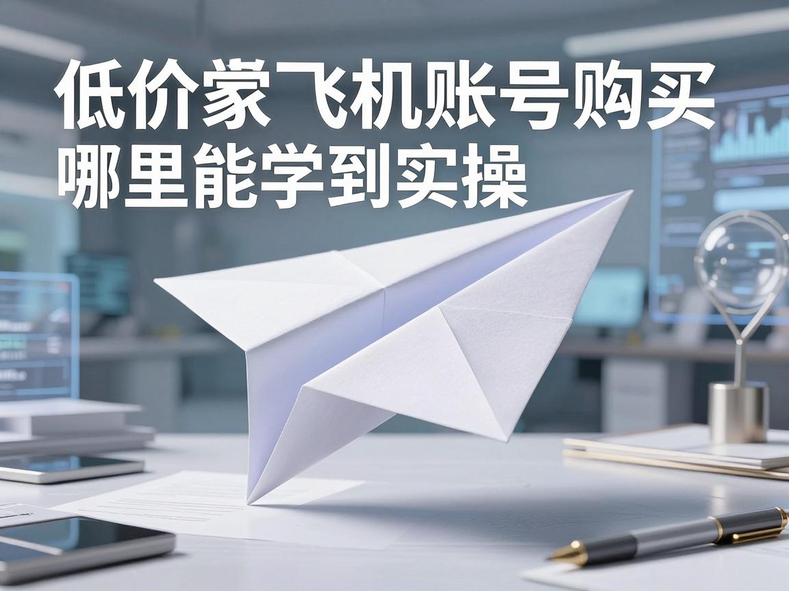 低价纸飞机账号购买哪里能学到实操，指南学习从哪里开始