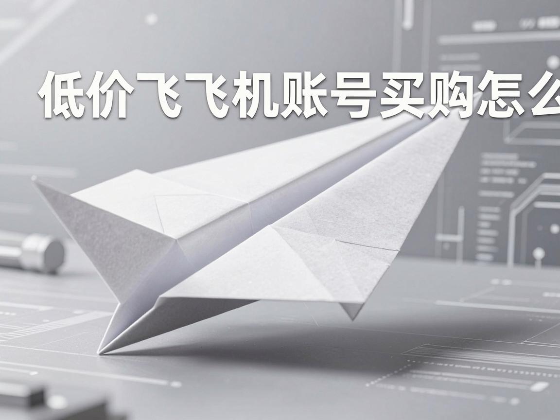低价纸飞机账号购买怎么买最省时间，教程引导如何快速完成