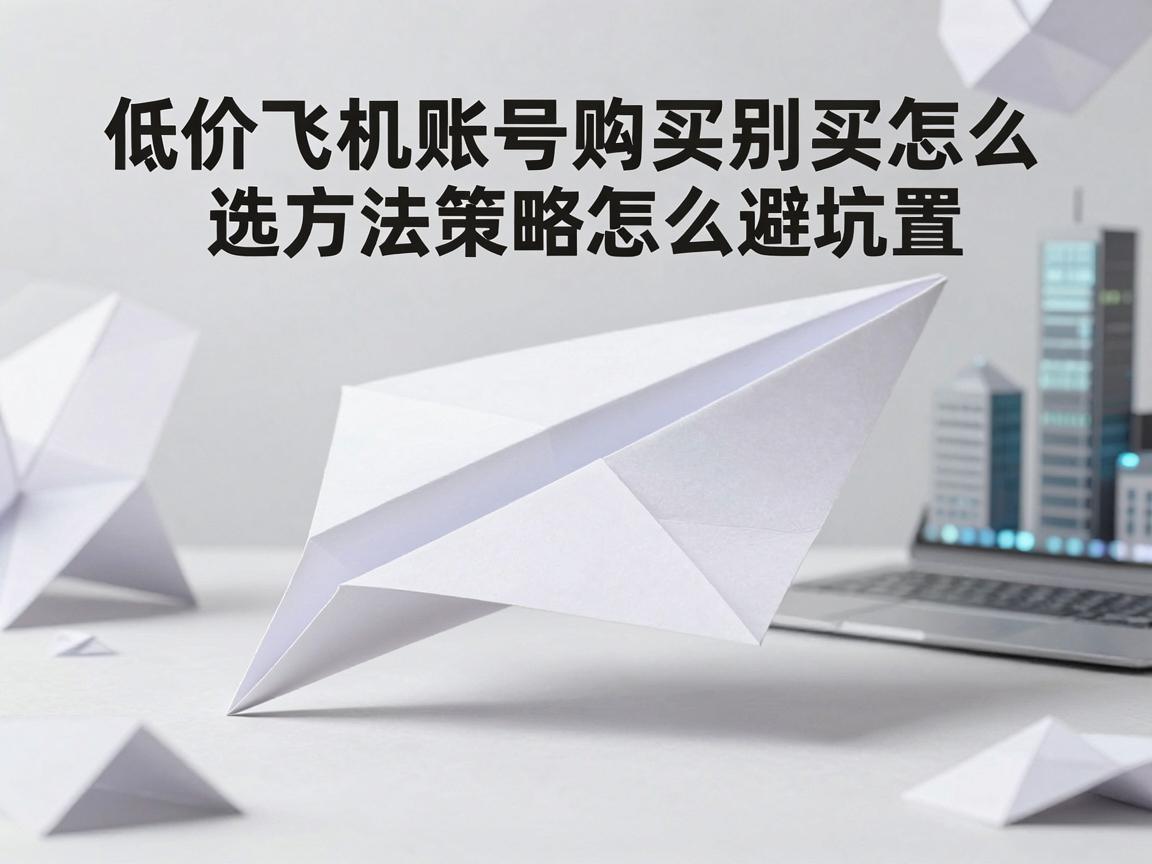 低价纸飞机账号购买怎么选别名设置，方法策略怎么避坑
