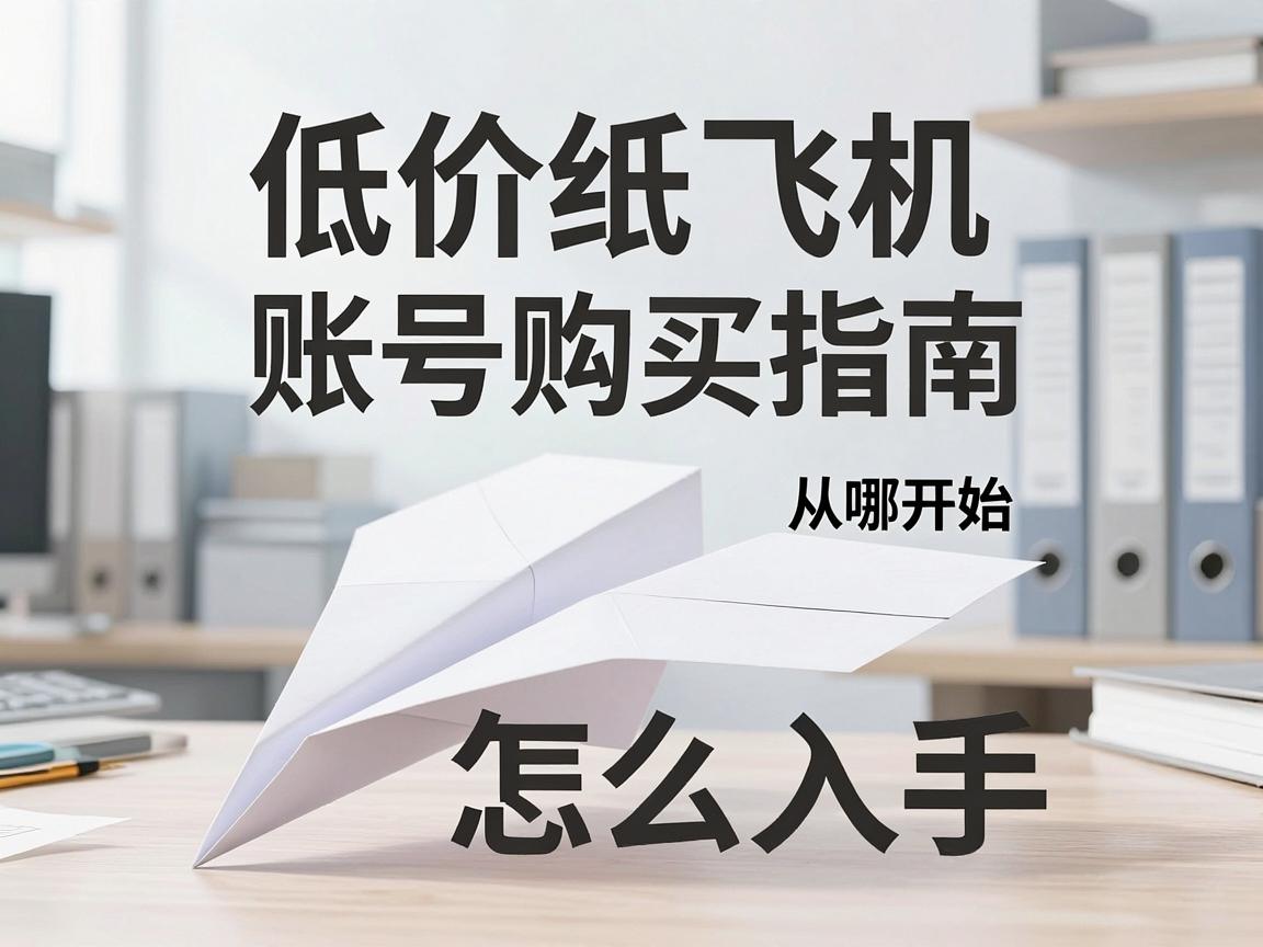 低价纸飞机账号购买指南从哪开始，教程学习怎么入手