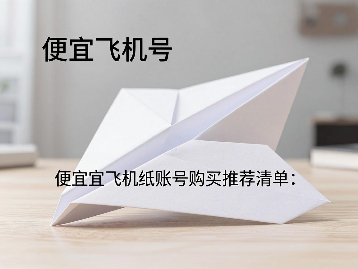 便宜纸飞机账号购买推荐清单：哪些店最常被问，怎么选择