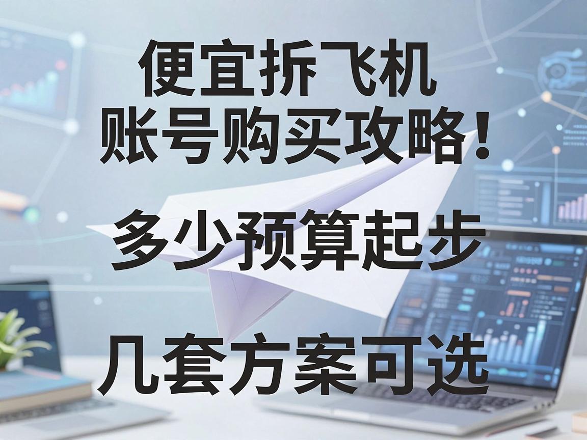 便宜纸飞机账号购买攻略：多少预算起步，几套方案可选